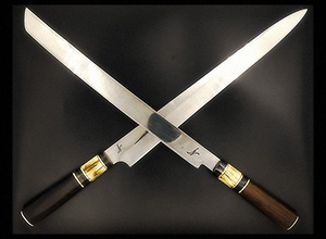 JN Coltello da Cucina-Chef fatto a mano CCJ19d